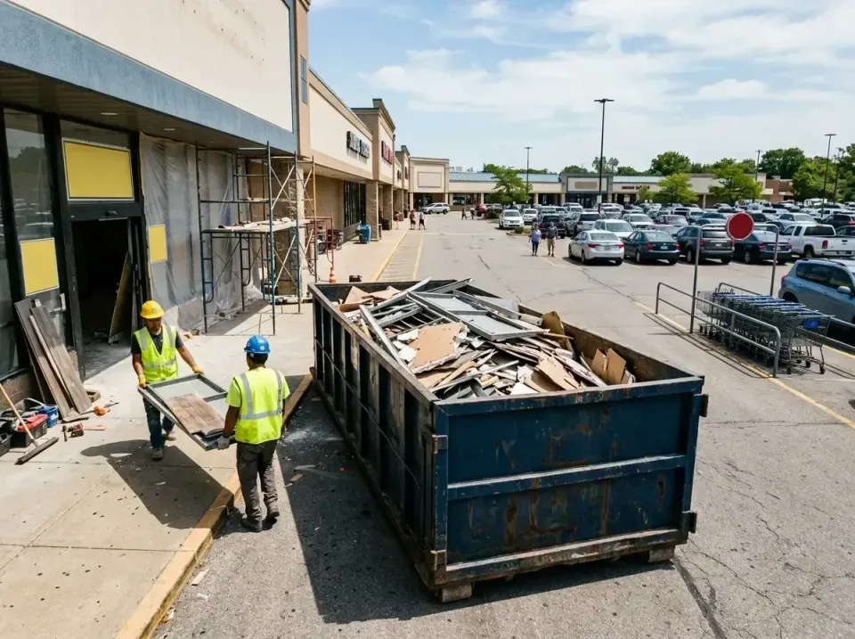 retail-store-renovation-debris-003 — frequently asked questions, Roll-off Dumpster Rentals in Fargo, ND
